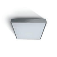 ONE Light Emergency LED Plafo - buiten plafondverlichting - 29,5 x 29,5 x 8 cm - 15W LED incl. - IP65 - grijs