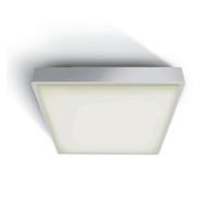 ONE Light E27 Plafo Outdoor Square - buiten plafondverlichting - 29,5 x 29,5 x 10,5 cm - IP65 - wit