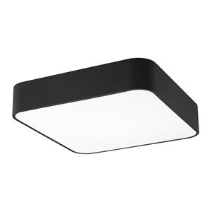 novaluce Nova Luce - Deckenleuchte Ragu in Schwarz E27 4-flammig 460x460mm - black