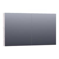 Saniclass Plain Spiegelkast 119x70x15cm 2 deuren MFC Birch SK-PL120BR