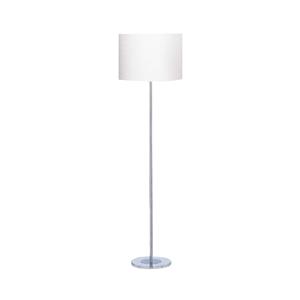 Searchlight Carter - staanlamp - 151 cm - chroom en satijn zilver