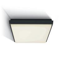 ONE Light Outdoor Slim LED - buiten plafondverlichting - 30 x 30 x 4,9 cm - 30W LED incl. - IP54 - antraciet