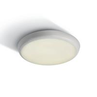 ONE Light LED Slim Plafo Range Round - buiten plafondverlichting - Ø 25 x 5 cm - 12W LED incl. - IP54 - wit - witte lichtkleur