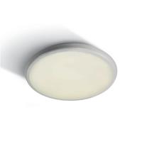 ONE Light LED Slim Plafo Range Round - buiten plafondverlichting - Ø 30 x 4,2 cm - 18W LED incl. - IP54 - wit - witte lichtkleur