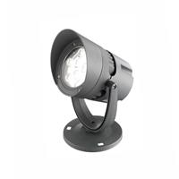 Nova Luce North - grondspot - 20 cm - 18W LED incl. - IP65 - donkergrijs