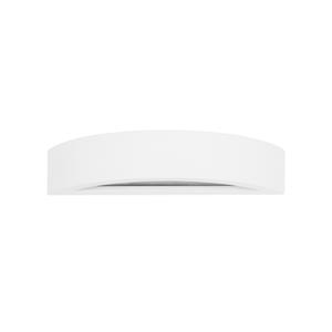 Nova Luce Sandro - wandverlichting - 30 x 10 x 7,5 cm - wit gips