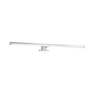 Nova Luce Corso - wandverlichting - 60 x 11,2 x 4,4 cm - 12W LED incl. - IP44 - chroom