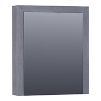 Saniclass Natural Wood spiegelkast 60x15x70cm Purple Oak Massief Eiken 70451RPOG