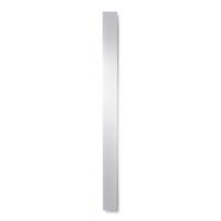 Vasco Beams elektrische radiator - 180x15cm - 950Watt - Enkel te bedienen met inbegrepen rf-thermostaat - RAL9005 - jet black (zwart) 349015180el1400