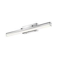 Nova Luce Vanese - spiegellamp - 49 x 7,5 x 6,5 cm - 12W LED incl. - IP44 - chroom