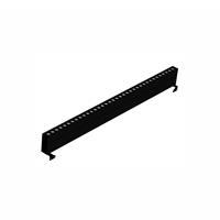 Nova Luce Wall Washer - 100 x 6,5 x 12 cm - 36W LED incl. - IP67 - zwart