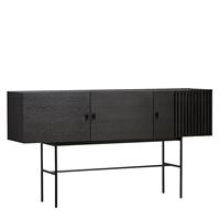 WOUD Array Buffetkast - Zwart - 180 x 97 x 44 cm.