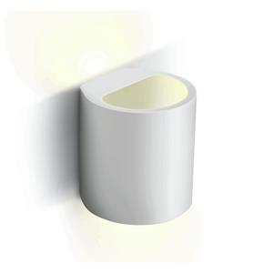 ONE Light Decorative Wall Lights Gypsum - wandverlichting - 11 x 10,5 x 12 cm - wit