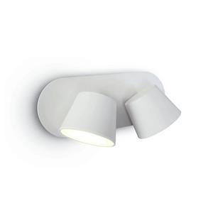 ONE Light Hotel Reading Spots - opbouwspot 2L - 26,5 x 12,5 x 10 cm - 2 x 6W LED incl. - wit