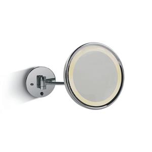 ONE Light Mirror G9 Decorative Globes - spiegel met verlichting - Ø 23 x 37,5 cm - 7W LED incl. - IP44 - chroom