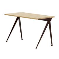 Vitra Compas Direction Tafel Diepzwart Geolied Eiken