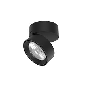 Nova Luce Universal - opbouwspot 1L - Ø 9,5 x 7 cm - 20W LED incl. - zandzwart