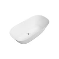 Villeroy & Boch Theano Freistehende Oval-Badewanne, UBQ155ANH7F200V-RW