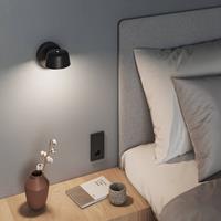 GLamOX LED-Wandleuchte Motus Wall, dim to warm, schwarz