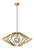 Lucide Pendelleuchte Diamond in Gold-matt E27