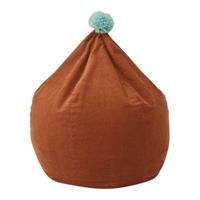 OYOY Sitzsack »Mini - Bean Bag Corduroy Caramel«, Braun Baumwolle 60 x 70 cm Pouf Kindersitz