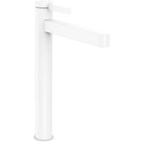 Hansgrohe Finoris wastafelkraan highriser 260 pop-up plug mat wit