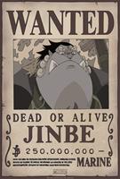 ABYstyle Poster One Piece Wanted Jinbe 35x52cm
