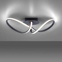 Leuchten Direkt LED-Deckenleuchte Maria, dimmbar, schwarz