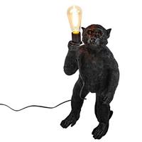 WV Design Vloerlamp Monkey Standing Black