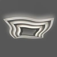 FISCHER & HONSEL LED-Deckenleuchte Gorden, geschwungen, CCT, 60 cm