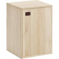 CaliCosy Meubel 1 deur van massief grenen met 1 in hoogte verstelbare plank - L37 x H53,5 cm