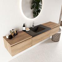 Mondiaz Bukla badmeubel 1 kraangat 200 washed oak en urban