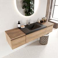 Mondiaz Bukla badmeubel 1 kraangat 160 washed oak en urban