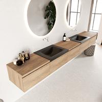 Mondiaz Bukla badmeubel 300 washed oak en urban