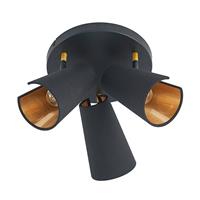 Lindby Zylindro plafondlamp rond, 3-lamps
