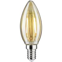 Paulmann 285.24 LED Kerze Filament Vintage Retro Edison 2W E14 Gold 1700K 1879