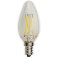 OPTONICA LED-Lampe  1469, E14, C35, EEL F, 4 W, 400 lm, 4000 K, dimmbar