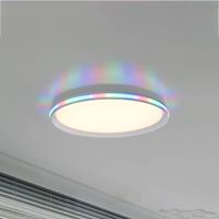 Leuchten Direkt Fernbedienbare LED-Deckenlampe Galactica RGB/CCT