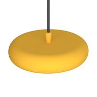 Pujol LED-Hängeleuchte Boina, Ø 19 cm, gelb