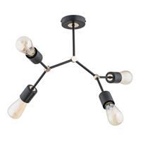 Euluna Plafondlamp Glotter, 4-lamps