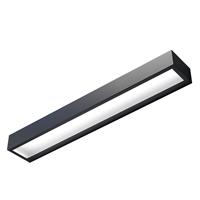 Euluna LED wandlamp Mera, breedte 40cm, zwart, 3000K