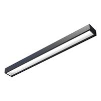 EULUNA LED-Wandleuchte Mera, Breite 80 cm, schwarz, 3000K