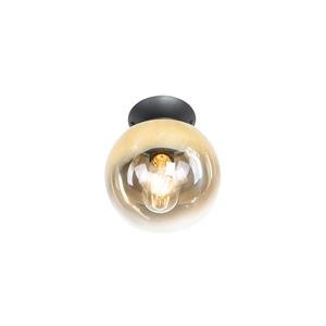 QAZQA Plafondlamp pallon - Goud - Art Deco - D 20cm