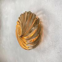 Gofurnit Veneria wandlamp, olijf, Ã 50 cm
