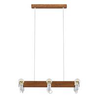 Lucande Becky hanglamp, 6-lamps, wit