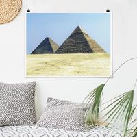 Klebefieber Poster Pyramids Of Gizeh