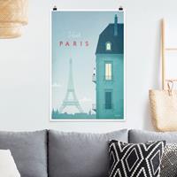 Klebefieber Poster Reiseposter - Paris