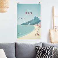 Klebefieber Poster Reiseposter - Rio de Janeiro