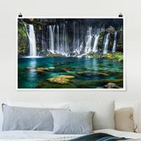 Klebefieber Poster Shiraito Wasserfall