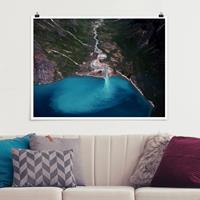 Klebefieber Poster Fluss in Grönland
